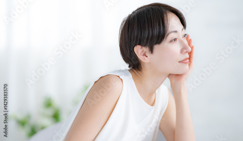 美容　女性