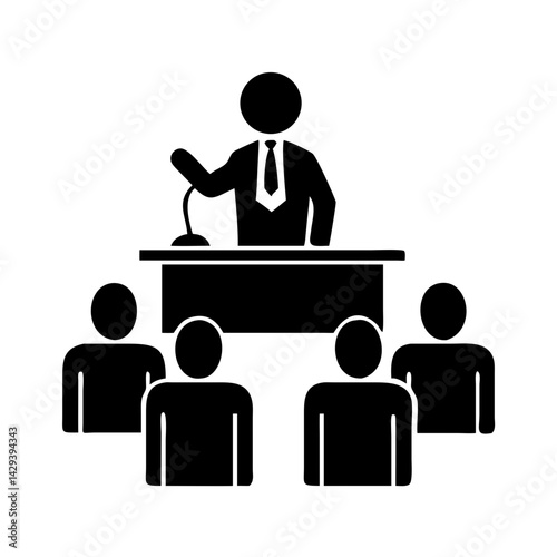 Conference Speaker Icon