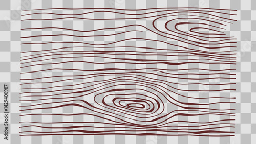 Grunge wood texture background wall or interior board material with transparent background. Natural surface cartoon wood	