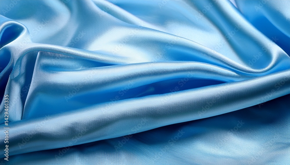 Obraz premium pale blue satin background