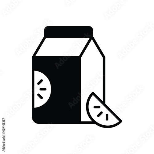 Wallpaper Mural Juice icon vector stock illustration Torontodigital.ca