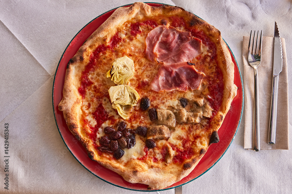 Four Seasons Italian Pizza.