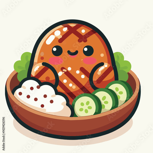 asian, teriyaki, food, japanese, cuisine, meal, meat, dish, dinner, plate, chinese, chicken, sauce, background, tasty, cooked, lunch, traditional, healthy, delicious, gourmet, sesame, restaurant, hot,