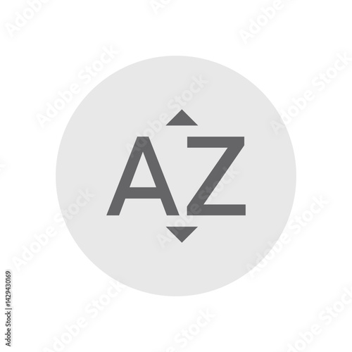 Sort Alphabetically Icon