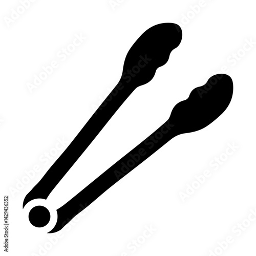 Tongs Glyph icons
