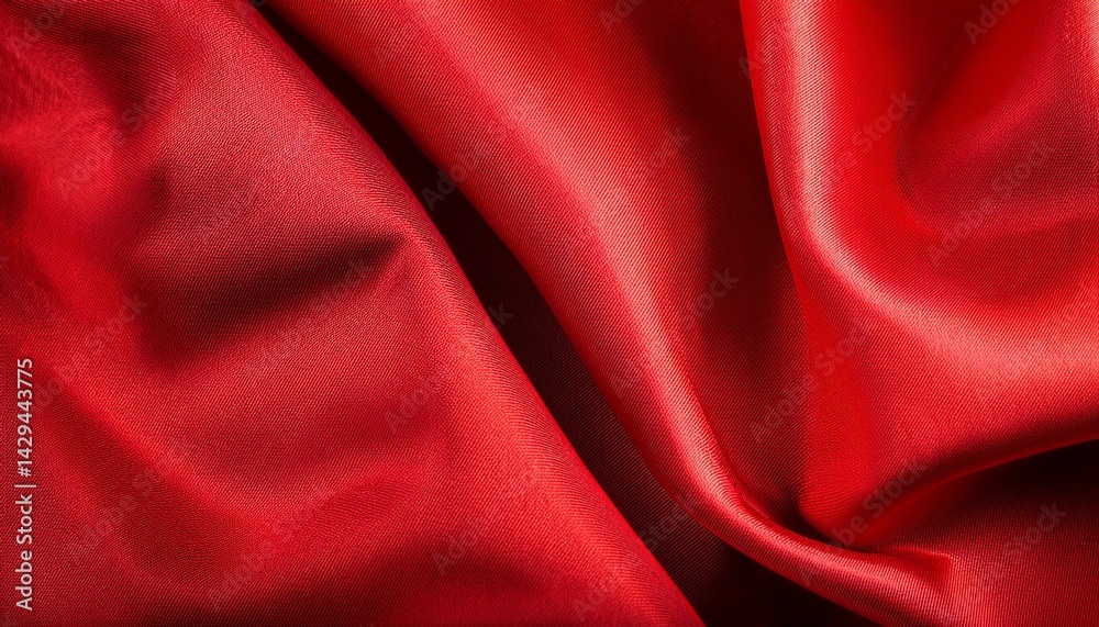 Obraz premium red textile texture