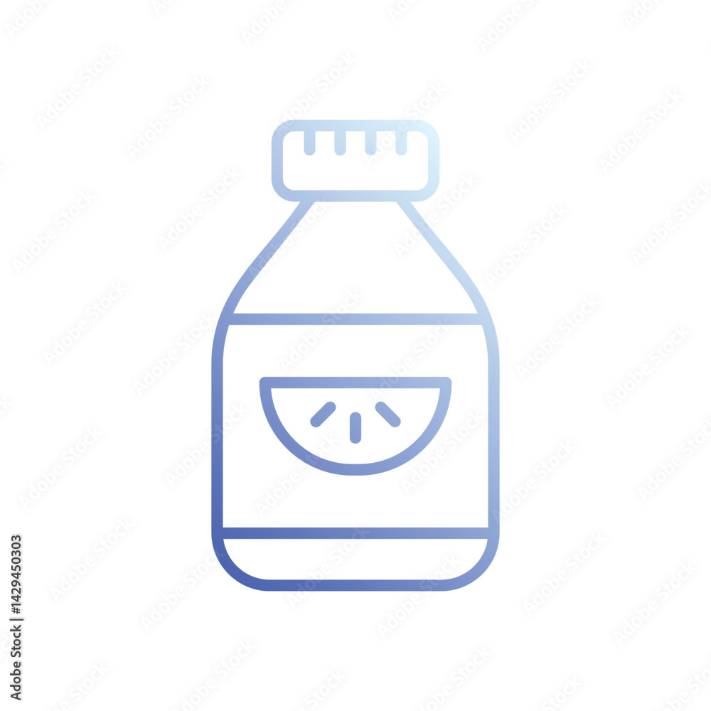 Fruit Concentrate icon vector stock illustration Fruit Concentrate icon vector stock illustration