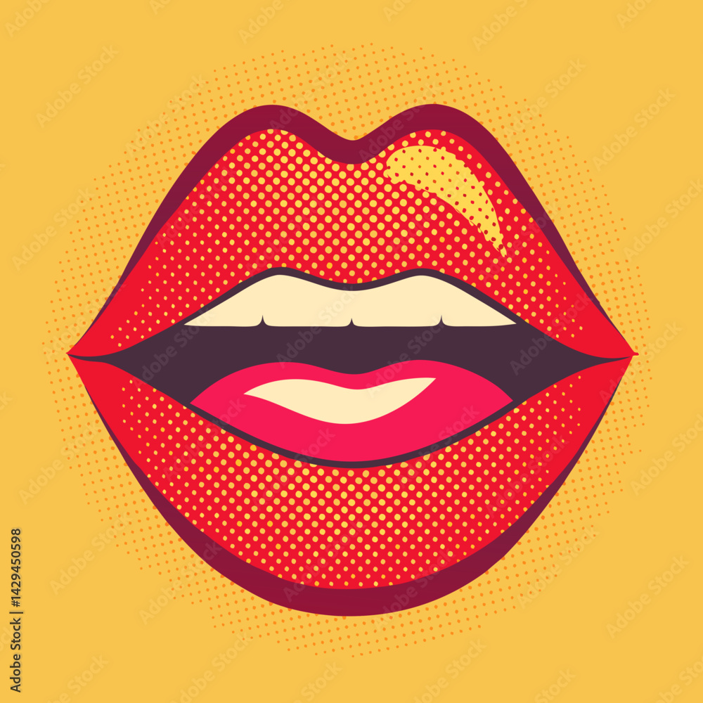 Abstract Female Line Art Halftone Design Abstract Female Line Art Halftone Design