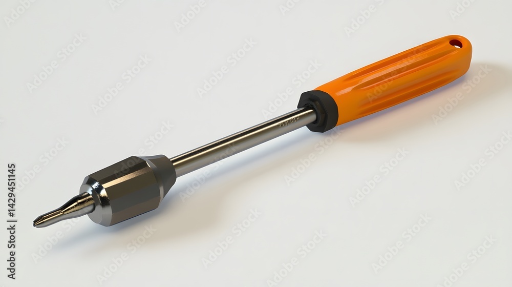 Orangehandled precision screwdriver.