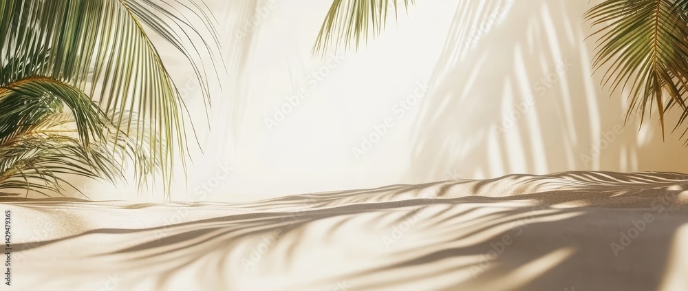 Obraz premium Tropical Desert Scene