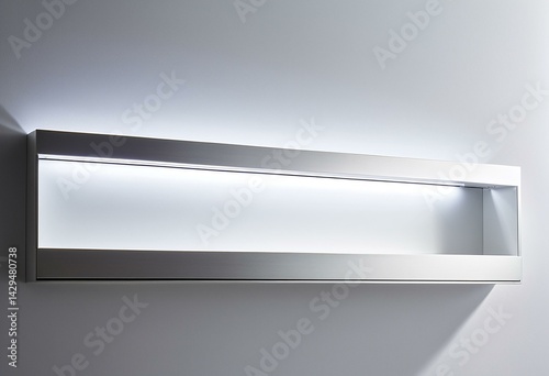 Wallpaper Mural Detail of recessed shelf design with indirect lighting Torontodigital.ca