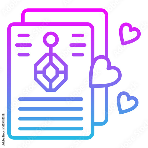 Wedding Contract Icon