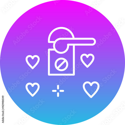 Door Knob Sign Icon