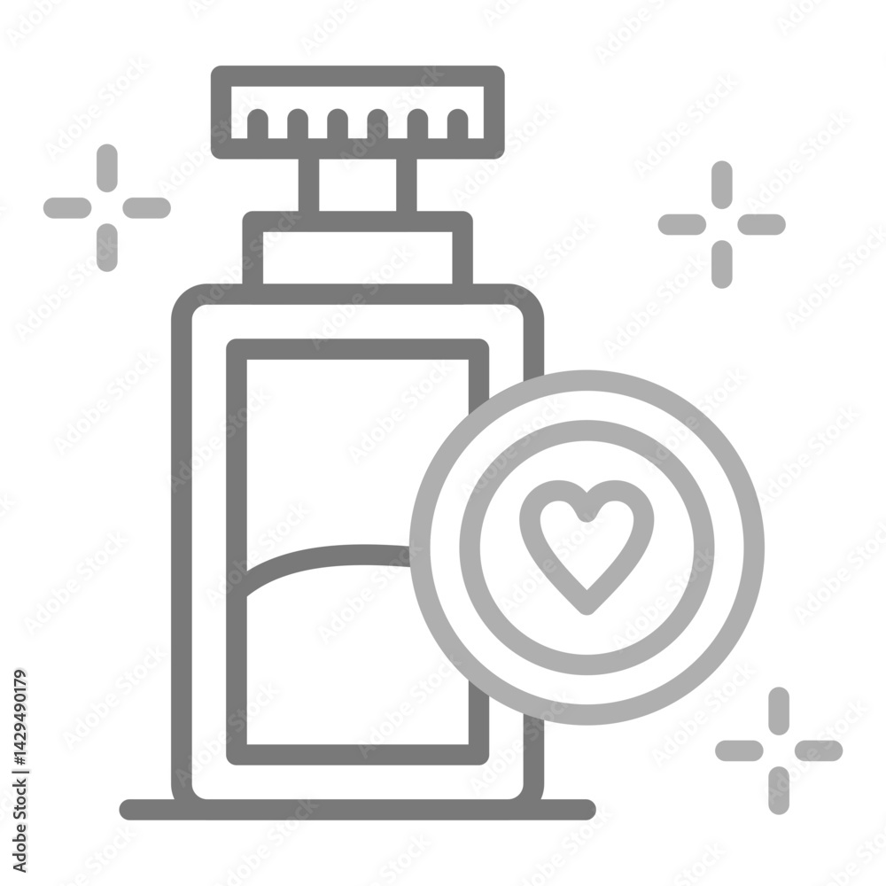 Obraz premium Wine Bottle Icon