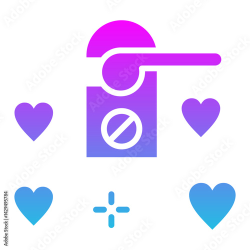 Door Knob Sign Icon
