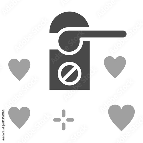 Door Knob Sign Icon