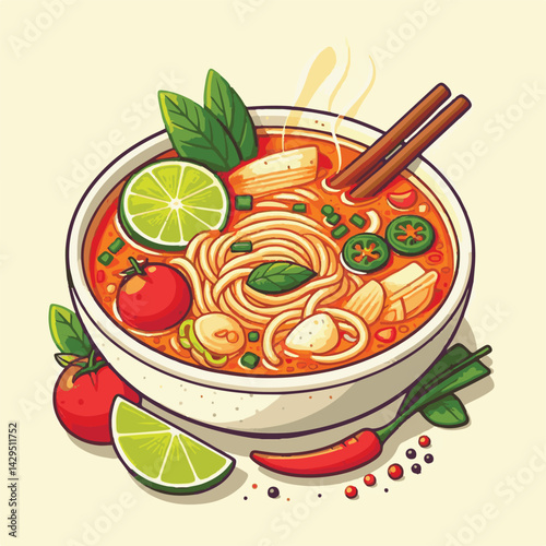 soup, asian, food, bowl, chili, shrimp, cuisine, thai, spicy, delicious, meal, lime, background, fresh, lunch, traditional, thailand, healthy, dinner, prawn, seafood, cooking, tom, gourmet, asia, thai