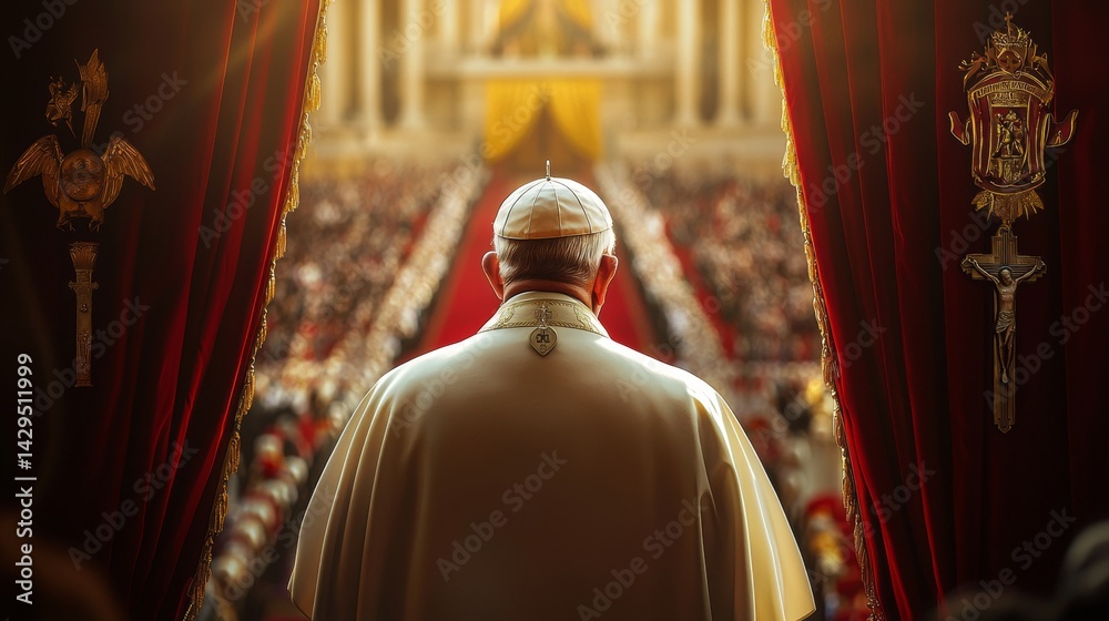 New Pope on the Vatican balcony
