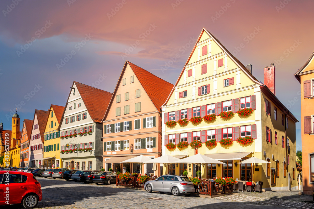 Altstadt, Dinkelsbuehl, Deutschland