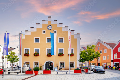 Obraz na płótnie Altstadt, Dietfurt, Deutschland w salonie