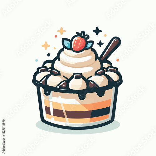 food, dessert, sweet, trifle, biscuit, cake, cream, delicious, glass, homemade, whipped, gourmet, mousse, recipe, layered, pudding, portion, white, summer, berry, tasty, parfait, fresh, fruit, backgro