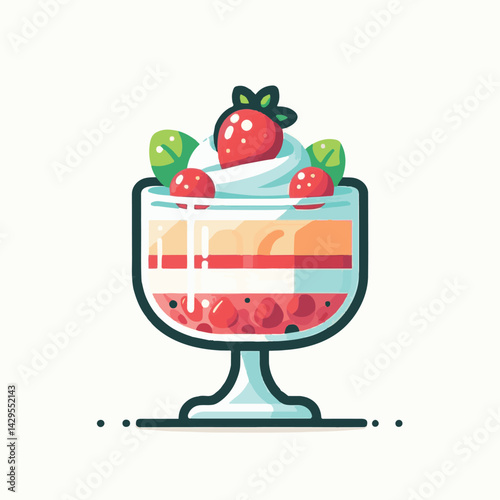 food, dessert, sweet, trifle, biscuit, cake, cream, delicious, glass, homemade, whipped, gourmet, mousse, recipe, layered, pudding, portion, white, summer, berry, tasty, parfait, fresh, fruit, backgro