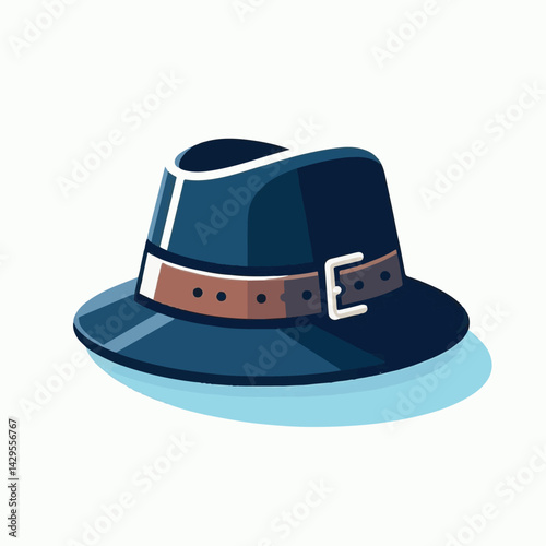 hat, trilby, fashion, accessory, fedora, cap, isolated, style, vintage, head, illustration, classic, brim, men, elegance, clothing, vector, gentleman, icon, white, design, male, wear, symbol, collecti