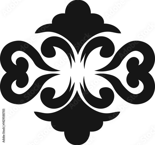 Traditional Balinese Ornament Decoration For Templet Design Elements