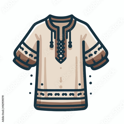illustration, vector, drawing, apparel, clothing, sketch, tunic, outline, fashion, top, dress, female, template, woman, isolated, white, technical, sleeve, shirt, textile, style, fabric, garment, casu