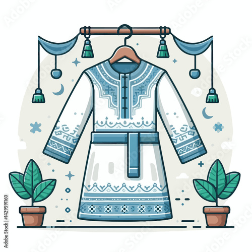 illustration, vector, drawing, apparel, clothing, sketch, tunic, outline, fashion, top, dress, female, template, woman, isolated, white, technical, sleeve, shirt, textile, style, fabric, garment, casu