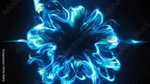 abstract blue background with alpha channel