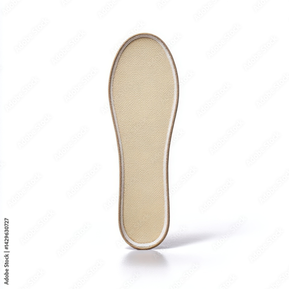Shoe insole isolated on white background Shoe insole isolated on white background