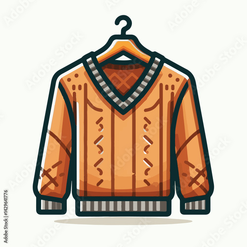 sweater, garment, illustration, sketch, design, pullover, vector, apparel, template, woman, clothes, fashion, outline, jumper, clothing, white, v neck, technical drawing, style, isolated, casual, silh