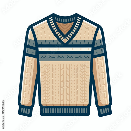 sweater, garment, illustration, sketch, design, pullover, vector, apparel, template, woman, clothes, fashion, outline, jumper, clothing, white, v neck, technical drawing, style, isolated, casual, silh