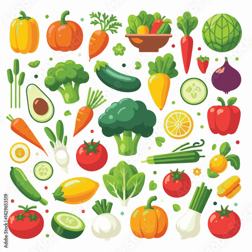 food, fresh, organic, diet, vegetable, healthy, carrot, green, background, tomato, vegetables, ingredient, health, garden, fruit, agriculture, vegetarian, natural, vitamin, market, broccoli, farm, col