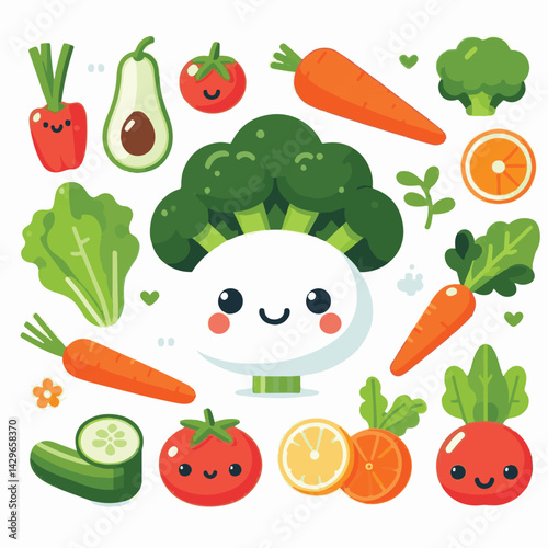 food, fresh, organic, diet, vegetable, healthy, carrot, green, background, tomato, vegetables, ingredient, health, garden, fruit, agriculture, vegetarian, natural, vitamin, market, broccoli, farm, col