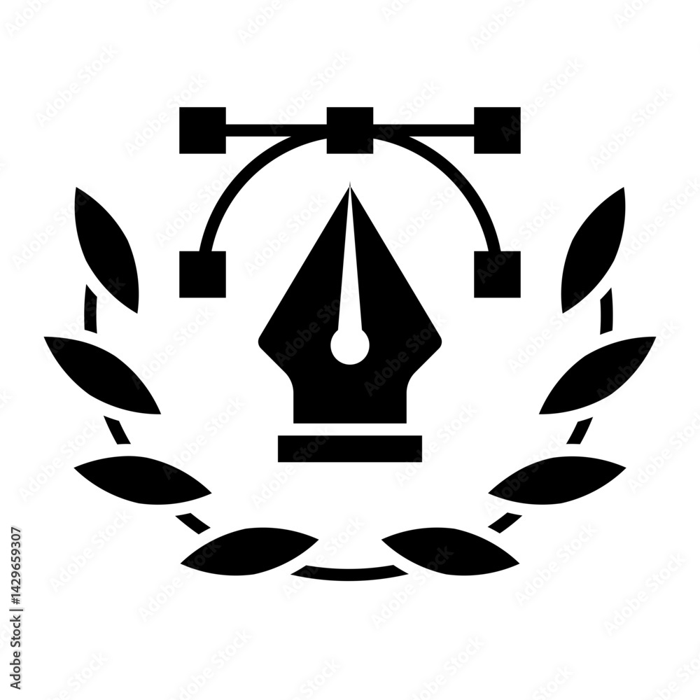 Fototapeta premium wills Solid icon