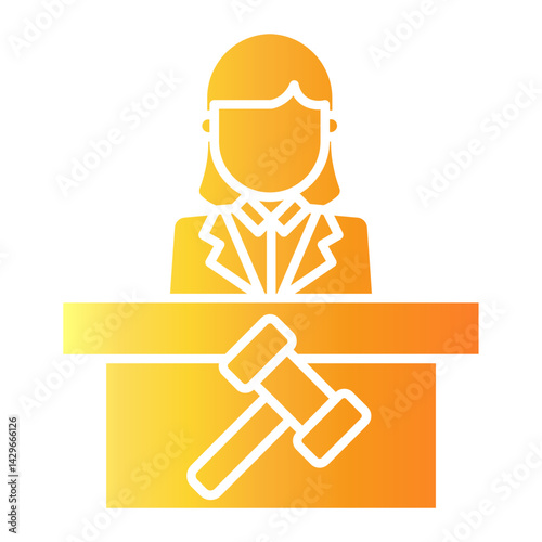 courtroom Gradient icon
