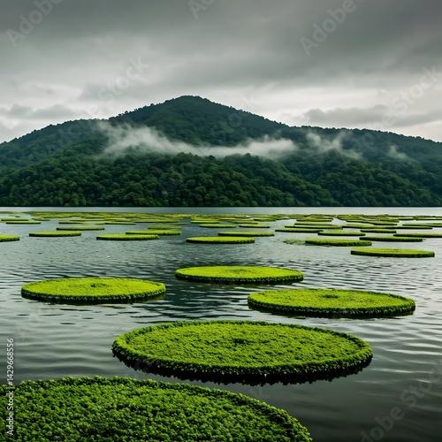 Loktak Lake Floating Islands, Manipur, India