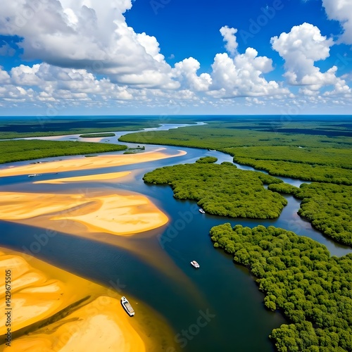 Sine Saloum Delta Wetlands