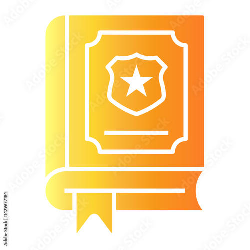 law book Gradient icon