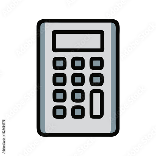Digital Keypad Device Icon Design