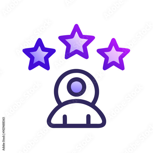 Five-Star Feedback from User Icon Design photo