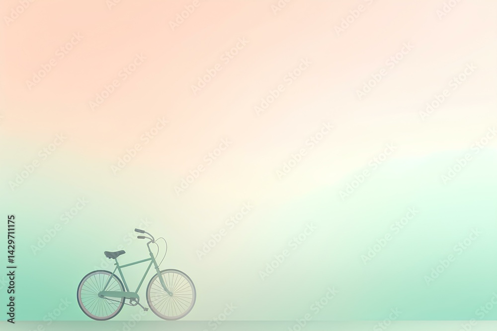 Fototapeta premium abstract background with bicycle