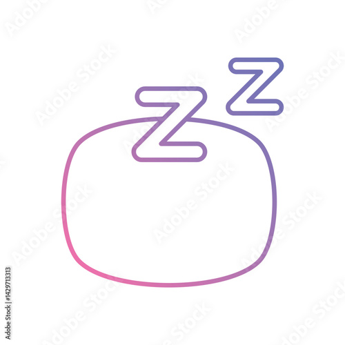 Good Sleep icons vector stock illustration