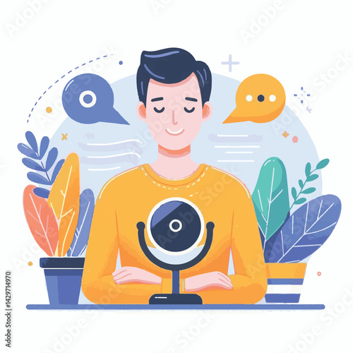 speaker, technology, voice, assistant, communication, smart, ai, music, control, device, service, internet, mobile, digital, sound, audio, assistance, connection, illustration, electronic, machine, ph