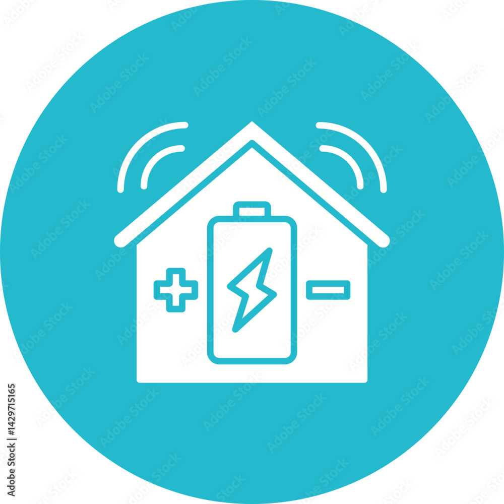 Obraz premium Battery Level Icon