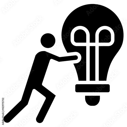 Idea Generation glyph icon