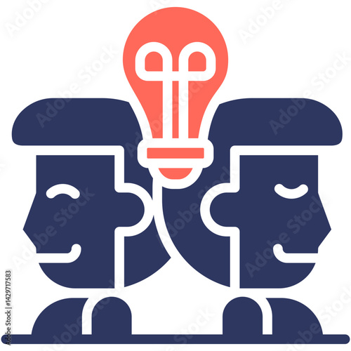 Idea Execution glyph color icon