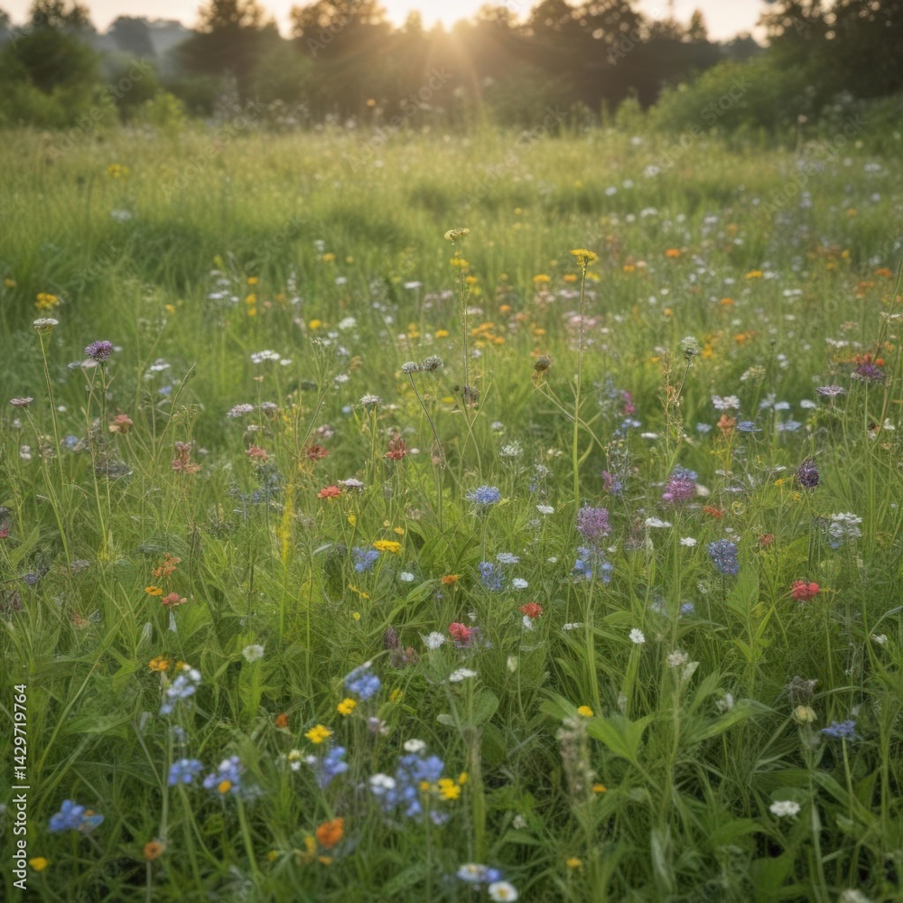field of daisies, field of flowers, meadow with flowers field of daisies, field of flowers, meadow with flowers